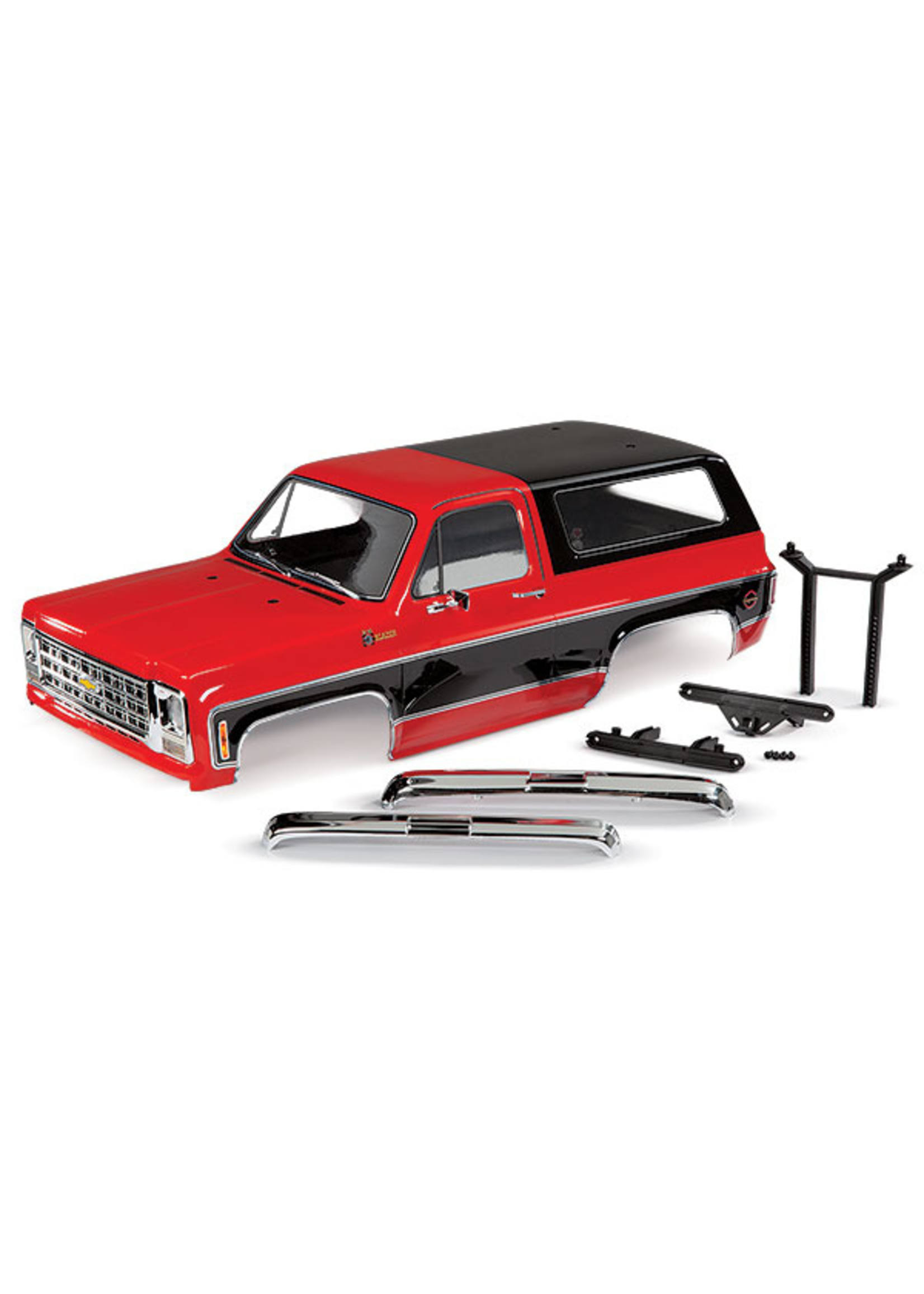 Traxxas Body, Chevrolet Blazer (1979), Complete (Red) (Includes
