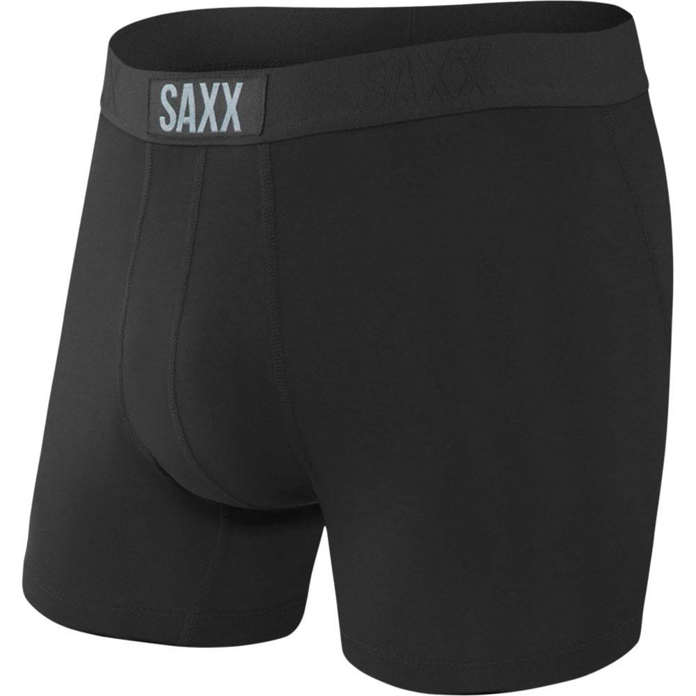 Saxx Vibe Boxer Brief / Blue Check / M