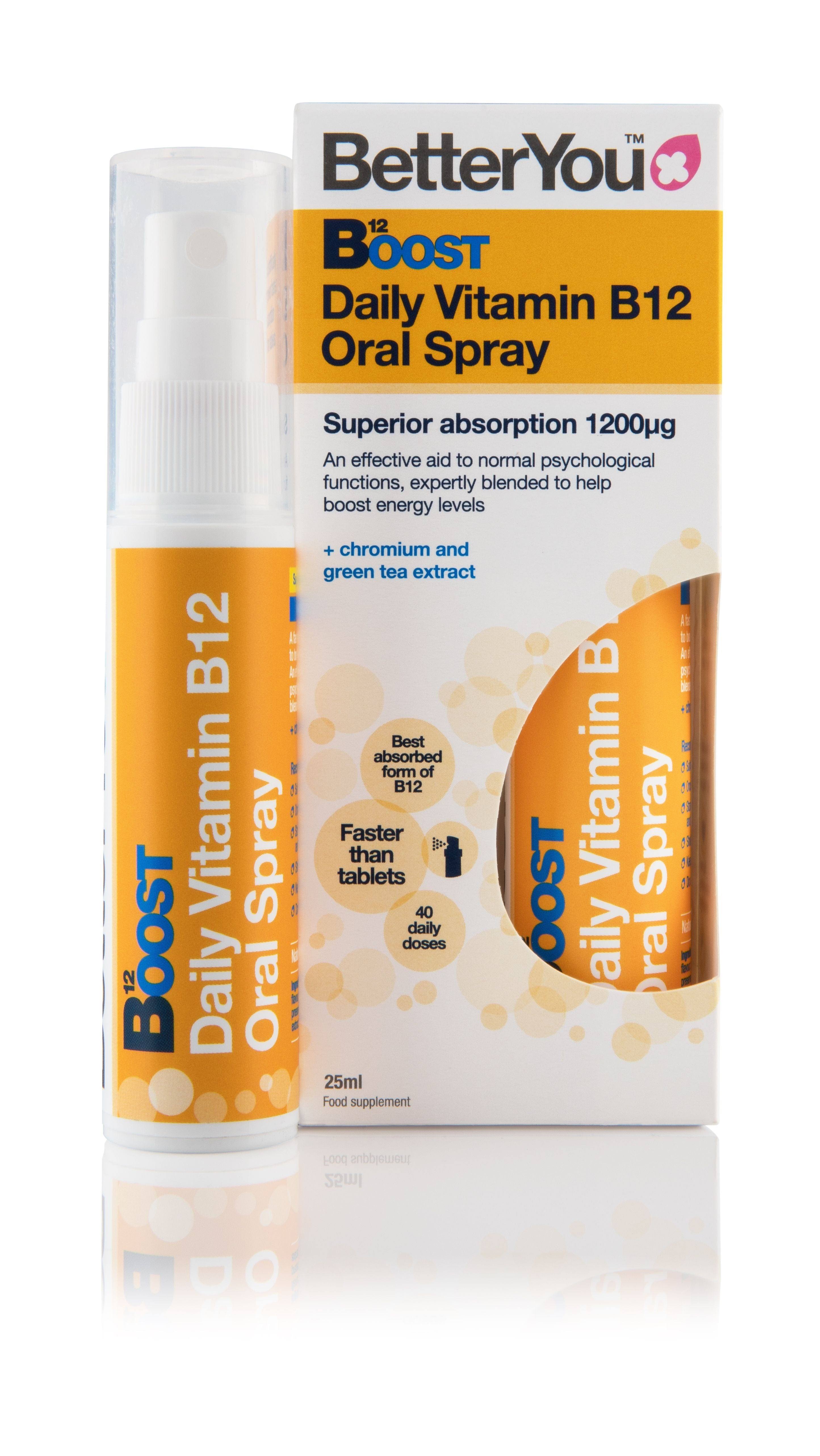 BetterYou Boost B12 Vitamin B12 Oral Spray - 25ml