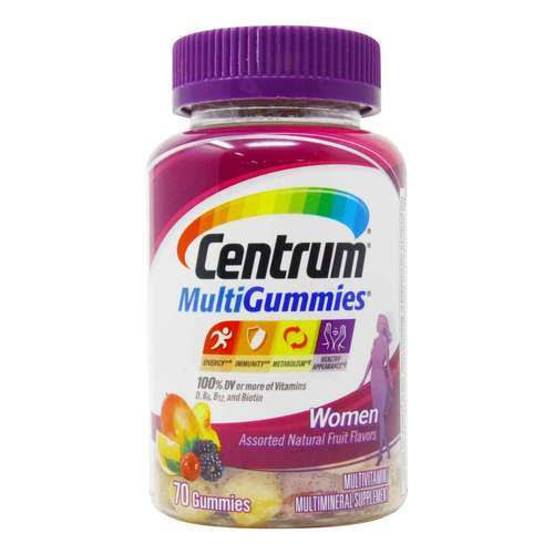 Centrum MultiGummies Gummy Multivitamin for Women, Multivitamin/Multim