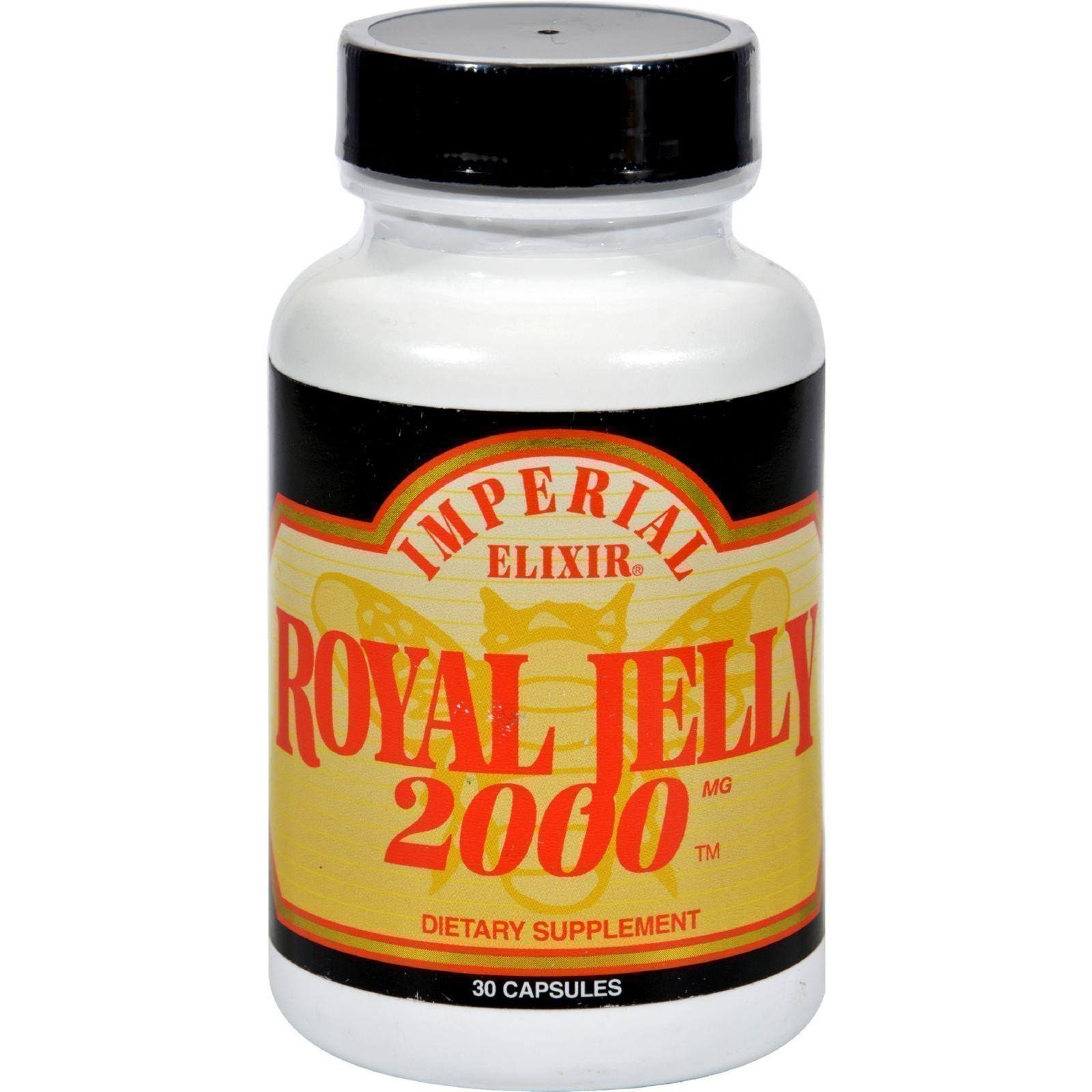 Imperial Elixir Royal Jelly Supplement - 2000mg, 30ct