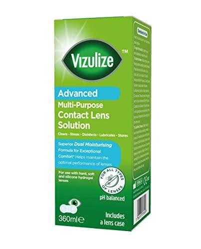 Vizulize All in One Superior Contact Lens Cleaning Solution 360ml