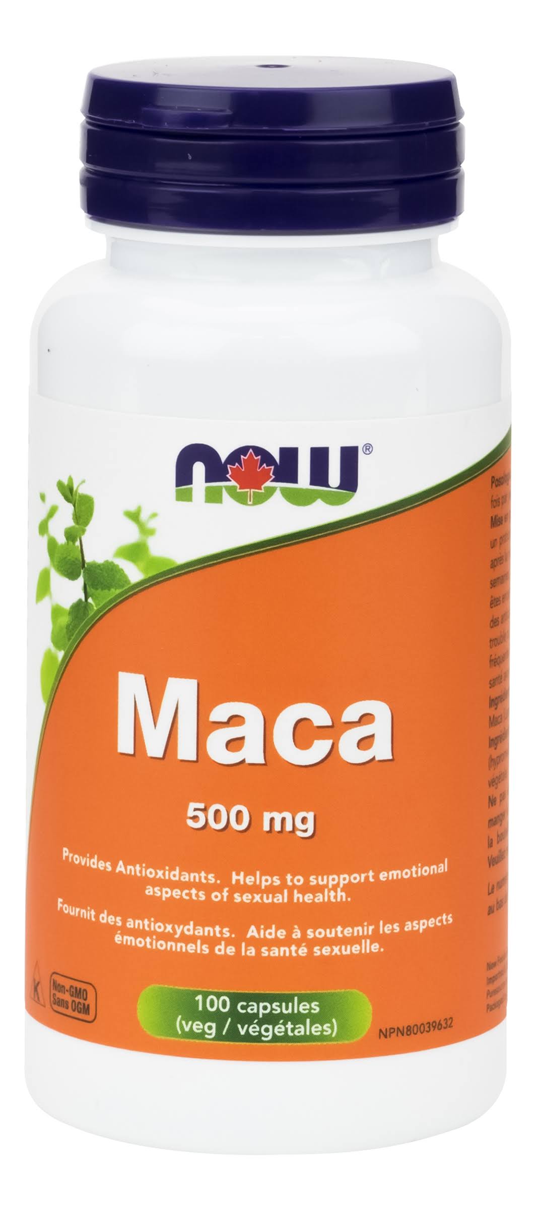 Now Maca 500 mg (100 VCaps)