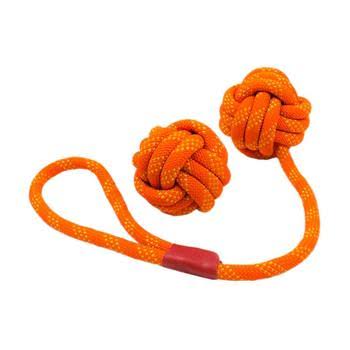 Tall Tails Floating Rope and Tug Dog Toy Set - Orange - One Size - 2 Pack