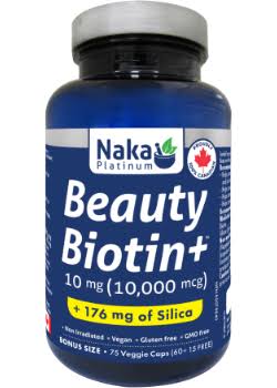 National Nutrition - Beauty Biotin+ (formerly Pro Biotin Plus) - 75 Vcaps