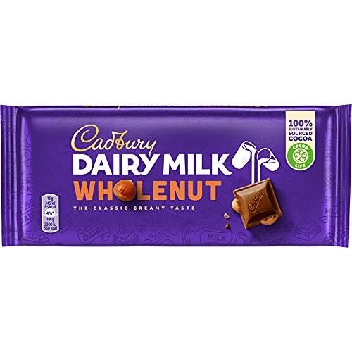 Cadbury Dairy Milk Wholenut Chocolate - 120g