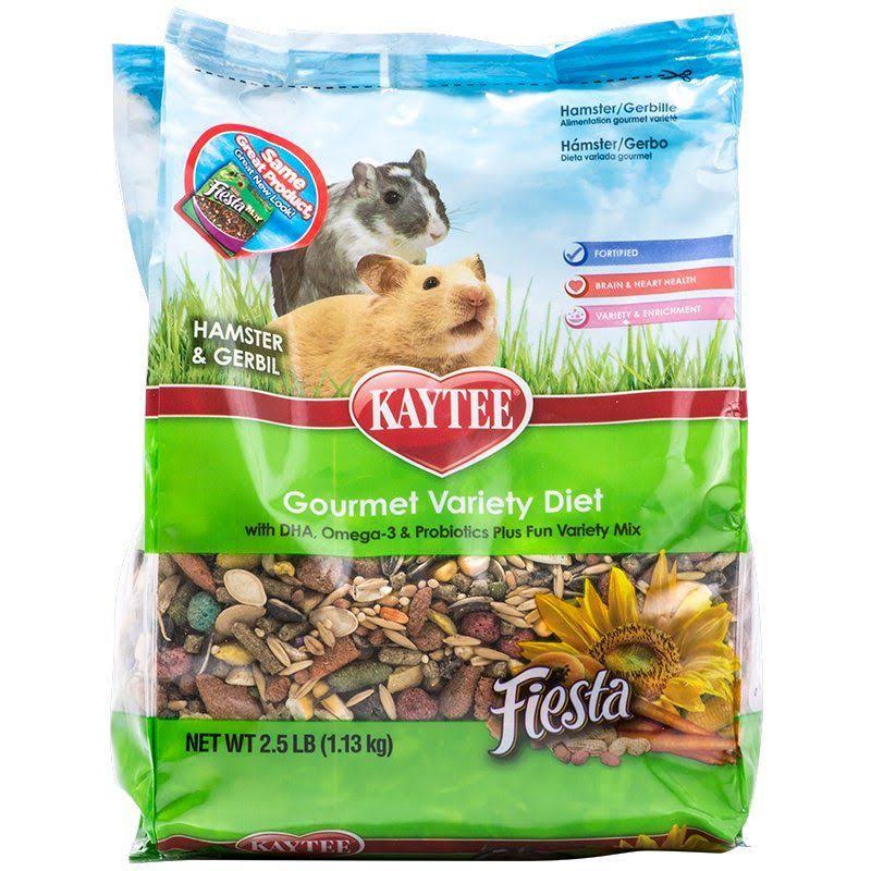 Kaytee Fiesta Hamster Gerbil Snacks for Hamster - 25lb