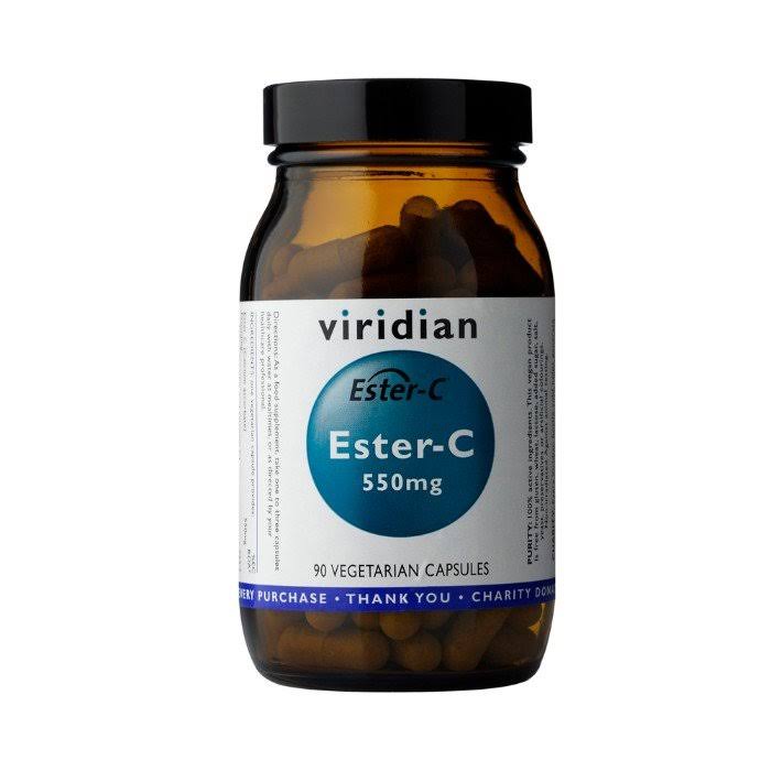 Viridian Ester-C - 550mg, 90 Veg Caps