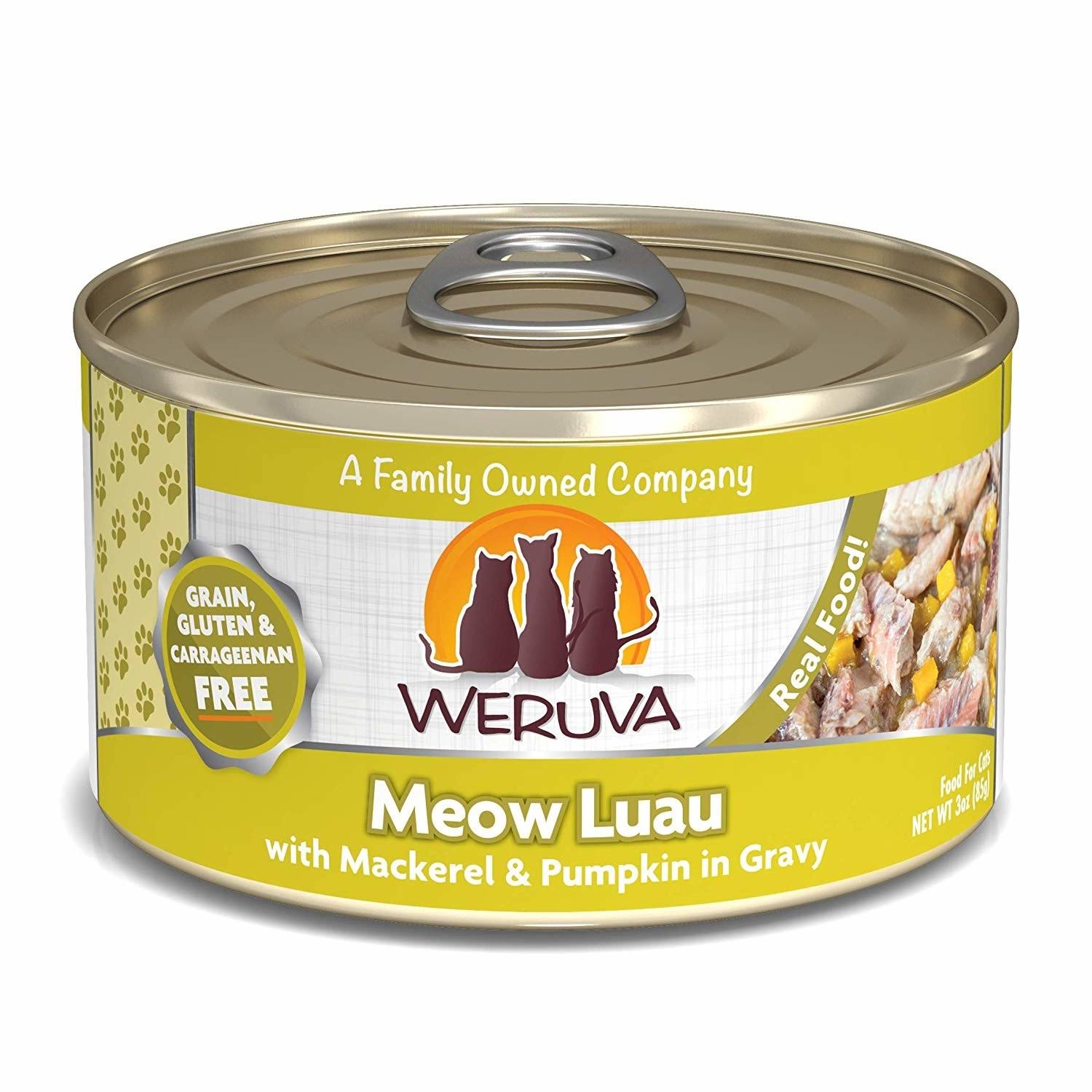 Weruva Grain-Free Canned Cat Food Meow Luau - 3oz