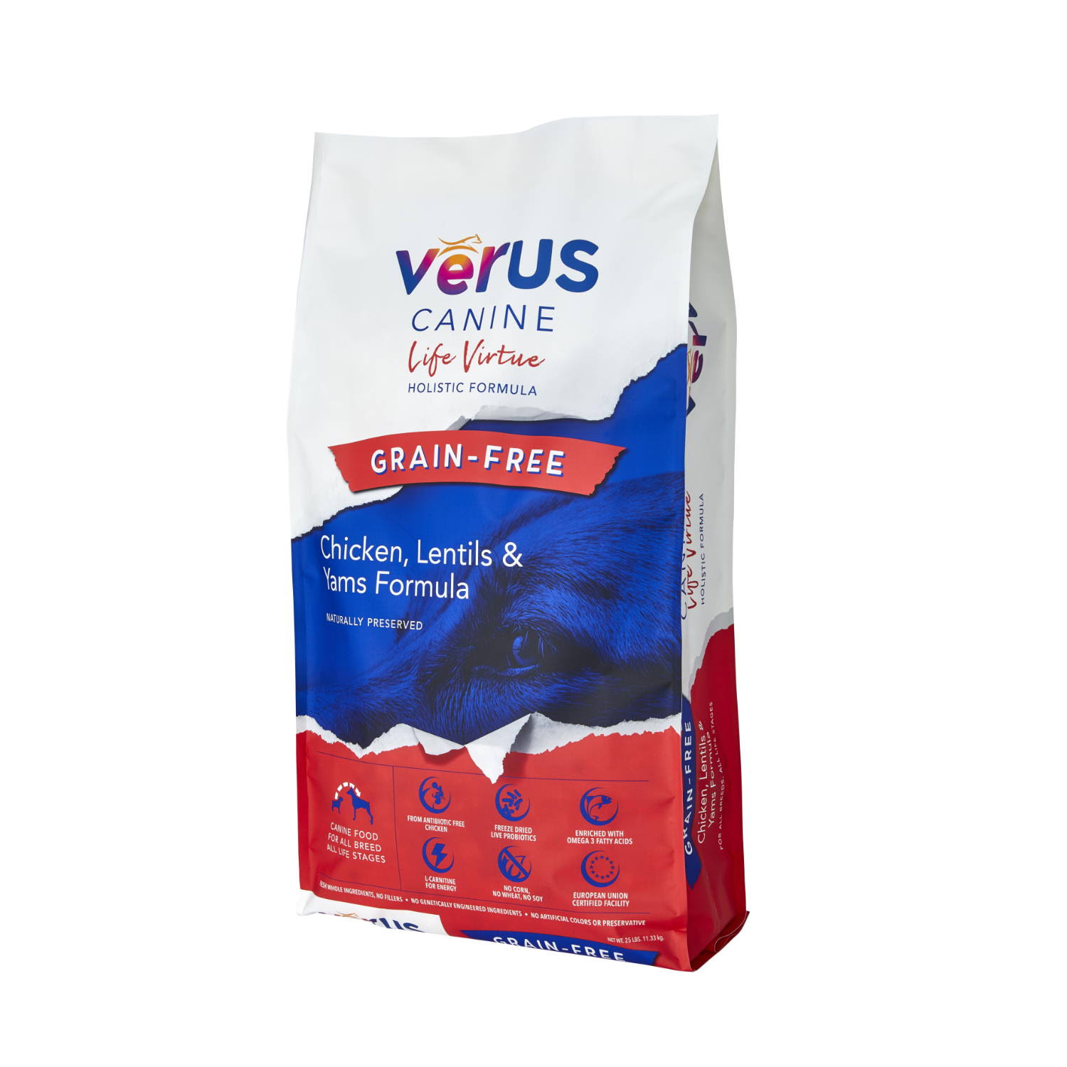 Verus Grain Free Life Virtue Chicken Formula Dry Dog Food, 12-lb Bag