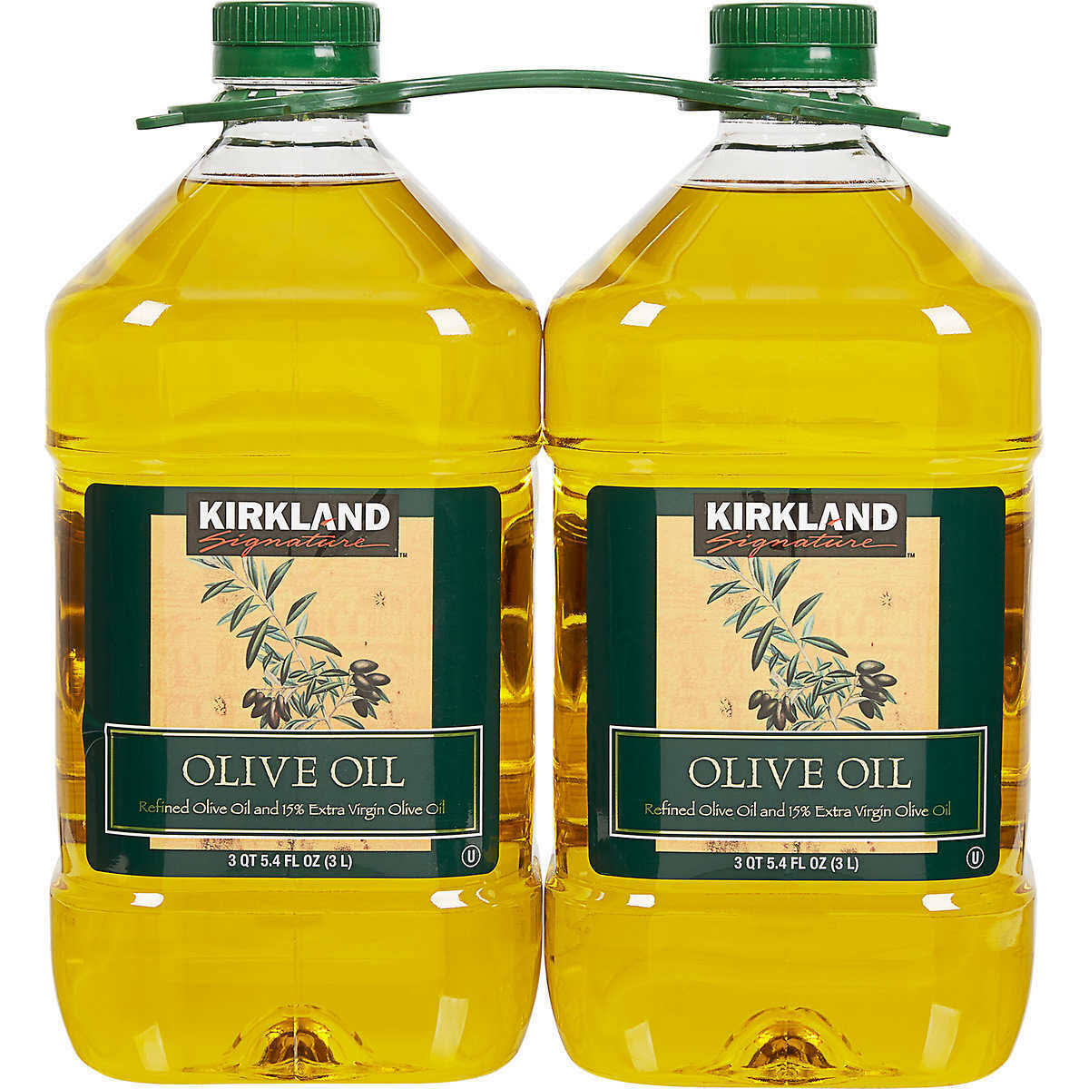Kirkland Signature Pure Olive Oil - 3 Liters - Mach Bazar - Delivered by Mercato