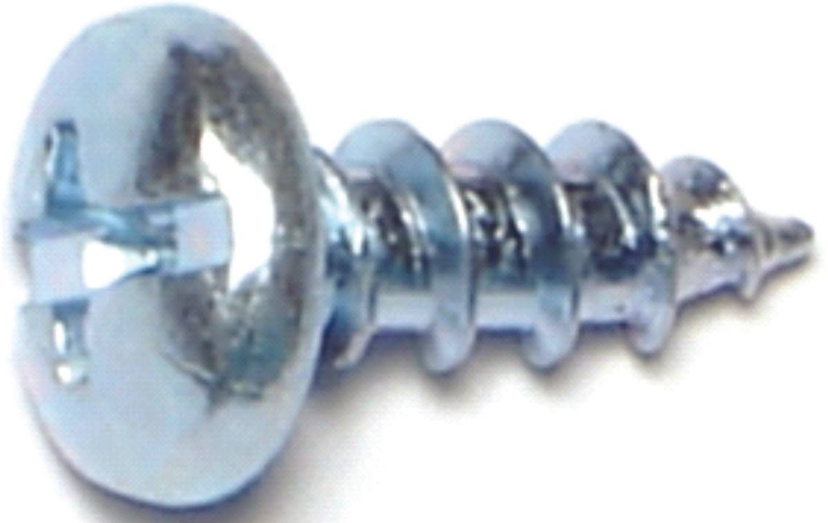 Midwest 03186 Combo Tapping Screw - Zinc Plated, 10"x1/2"