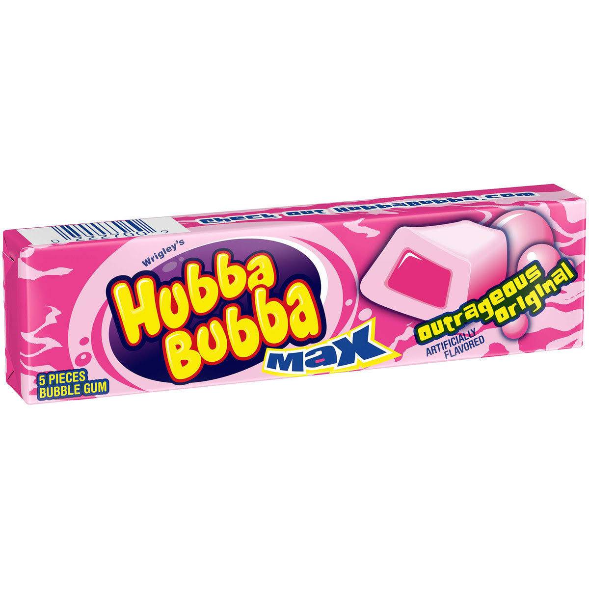 Hubba Bubba Outrageous Original Max Bubble Gum