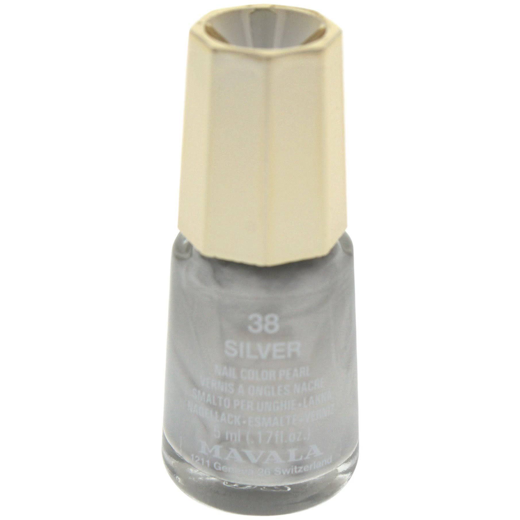 Mavala Nail Color Cream - 38 Silver - 5ml