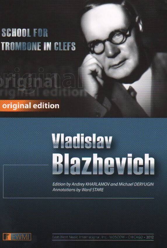 Blazhevich - School For Trombone in Clefs: Clef Studies