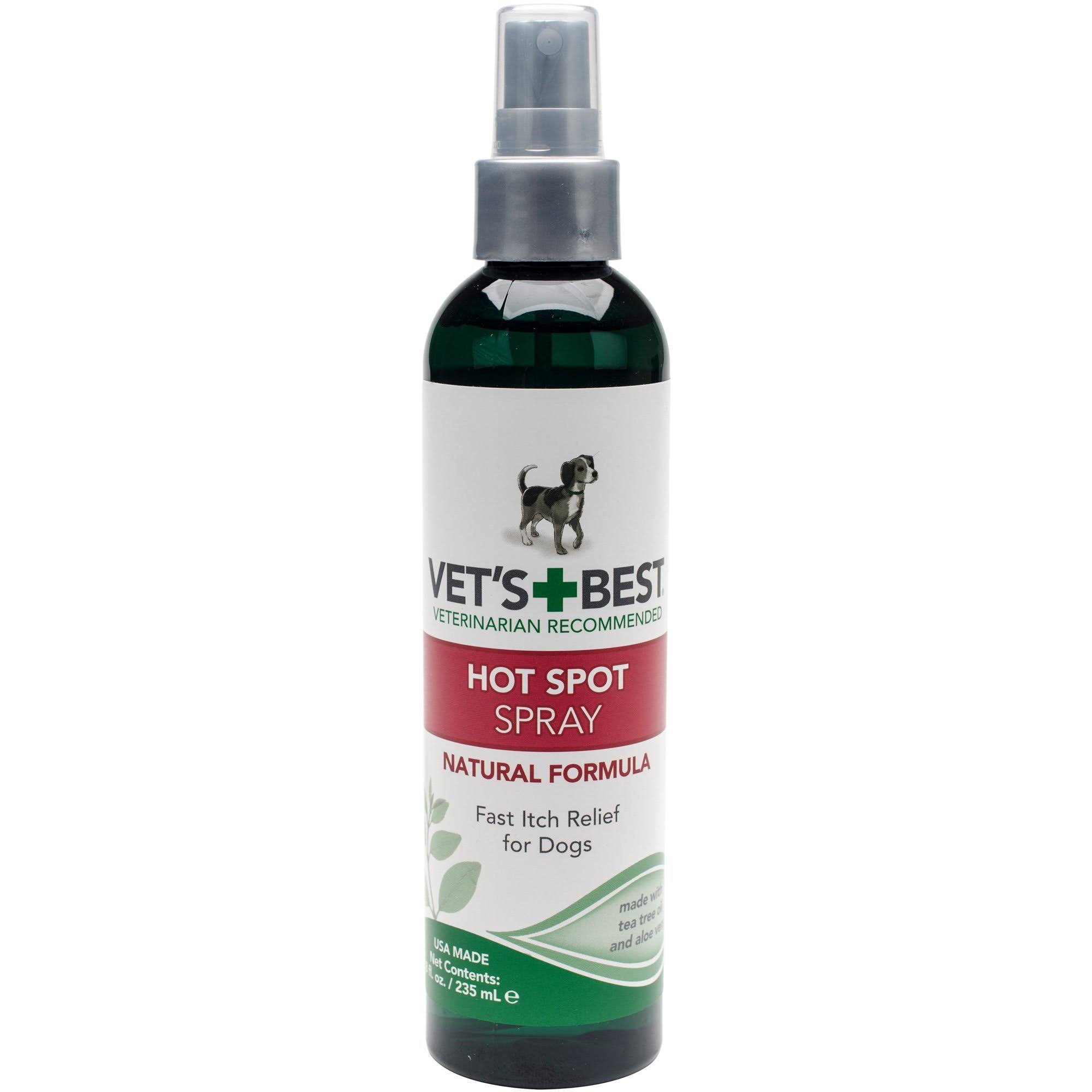 Vet's Best Hot Spot Spray - Tea Tree Oil & Aloe Vera, 8oz