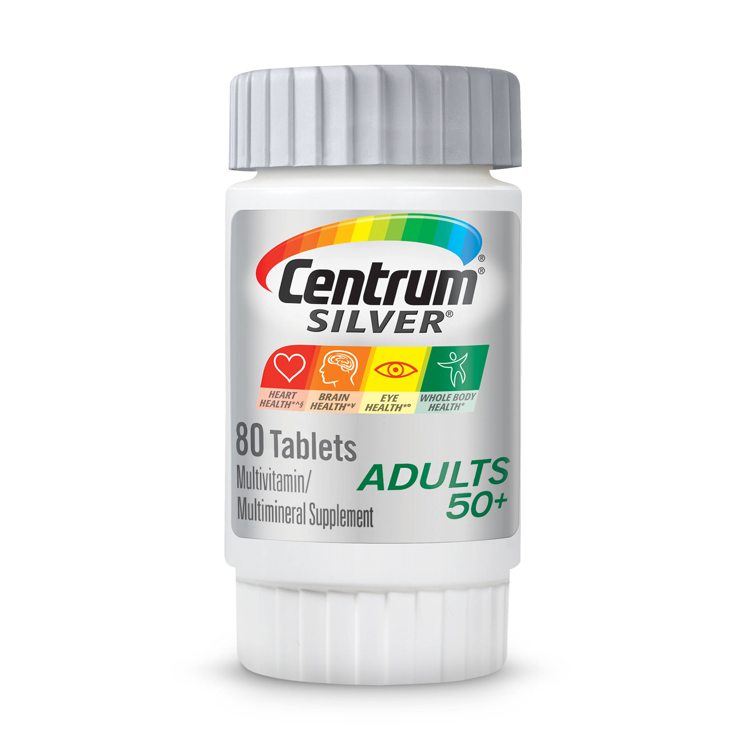 Centrum Silver Adult Multivitamin Multimineral Supplement - 80ct