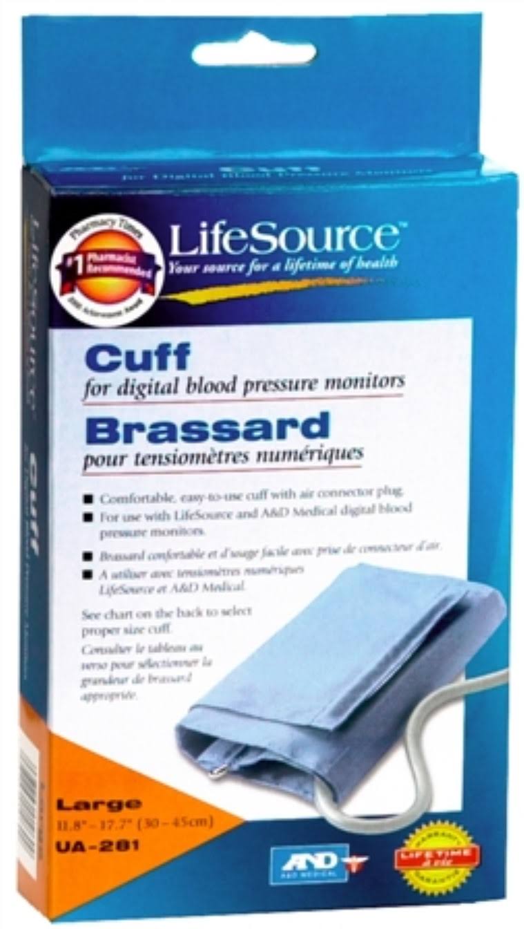 LifeSource Blood Pressure Monitor Upper Arm Cuff - Large