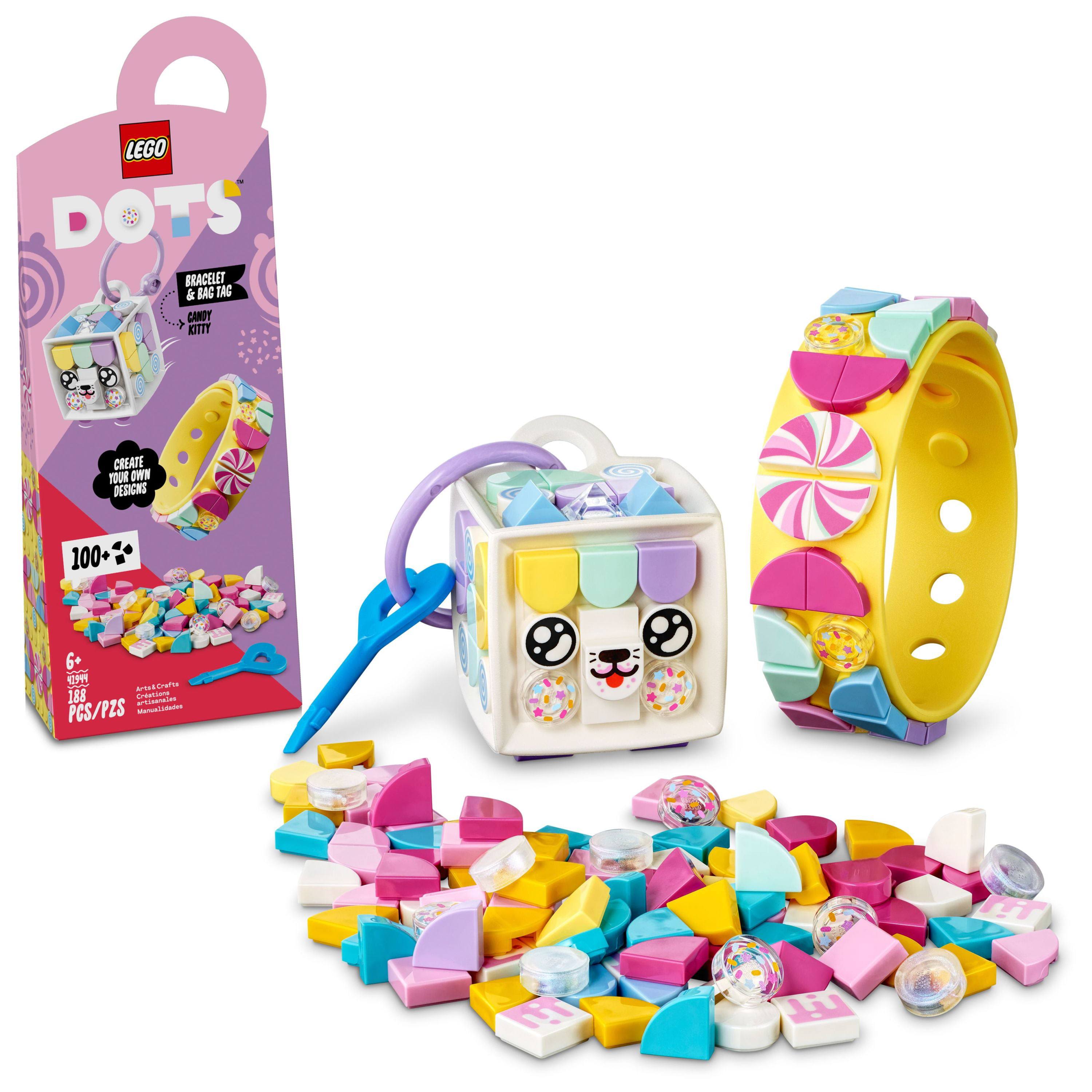LEGO DOTS: Candy Kitty Bracelet & Bag Tag (41944)