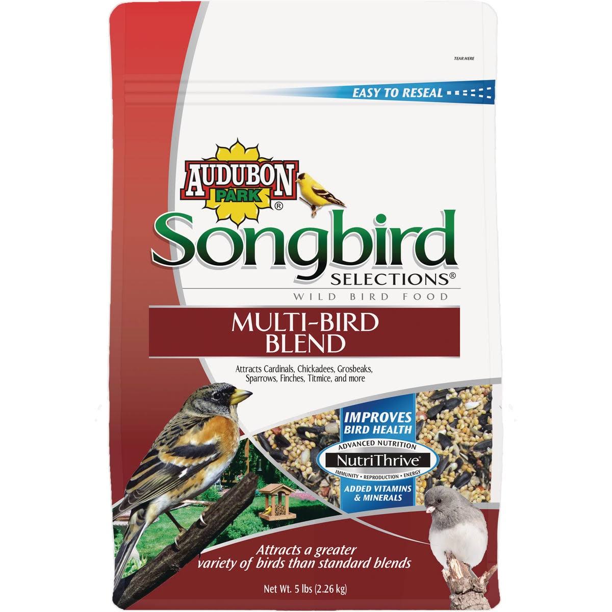 Audubon Park Songbird Multi Bird Blend Bird Seed - 5lbs