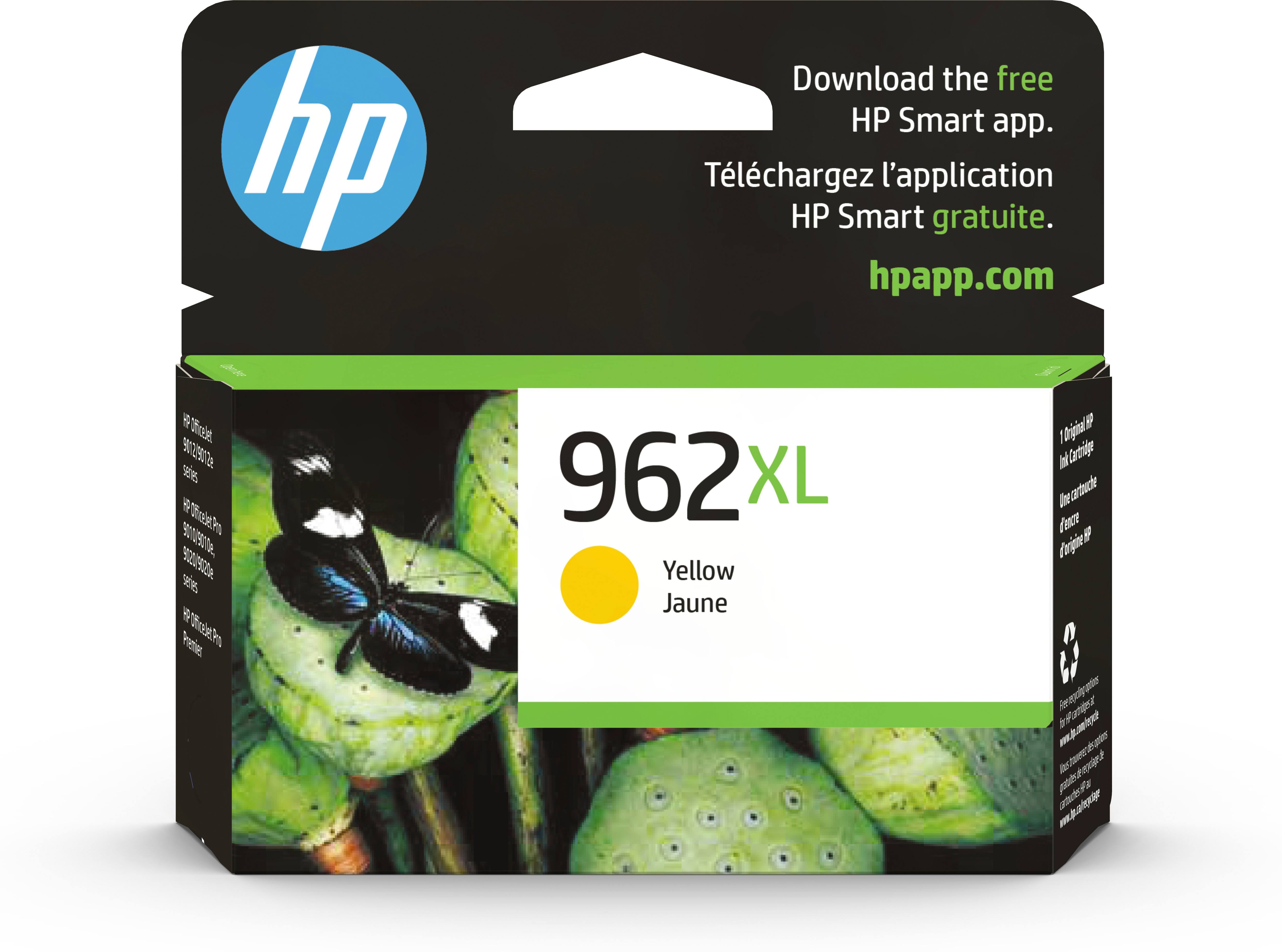 HP 962XL High Yield Yellow Original Ink Cartridge