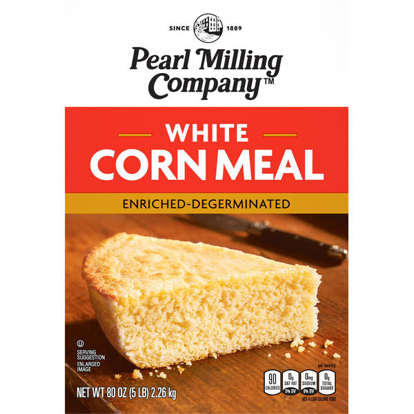 Pearl Milling Company Corn Meal, White - 80 oz