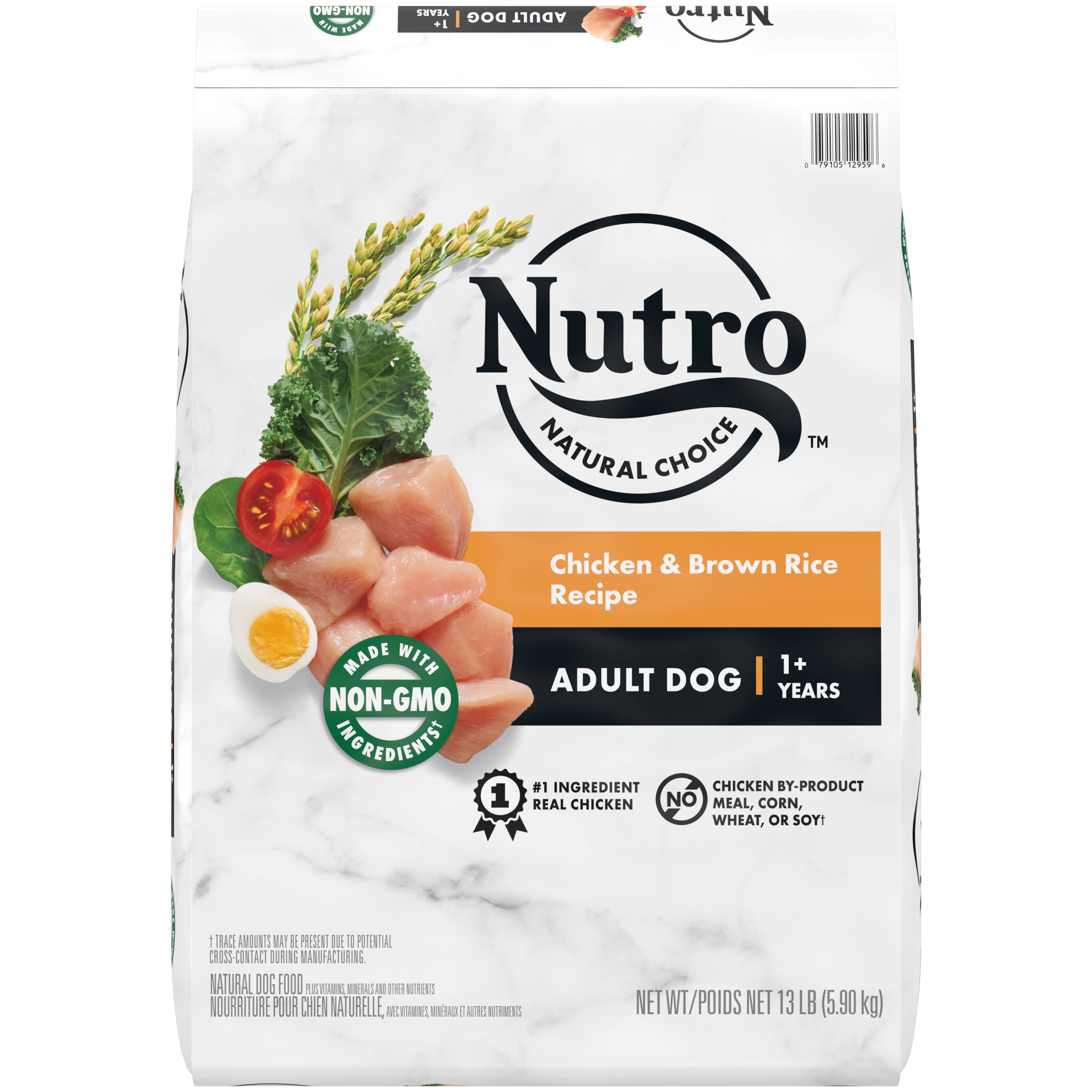 Nutro Natural Choice Adult Chicken & Brown Rice Recipe Dry Dog Food