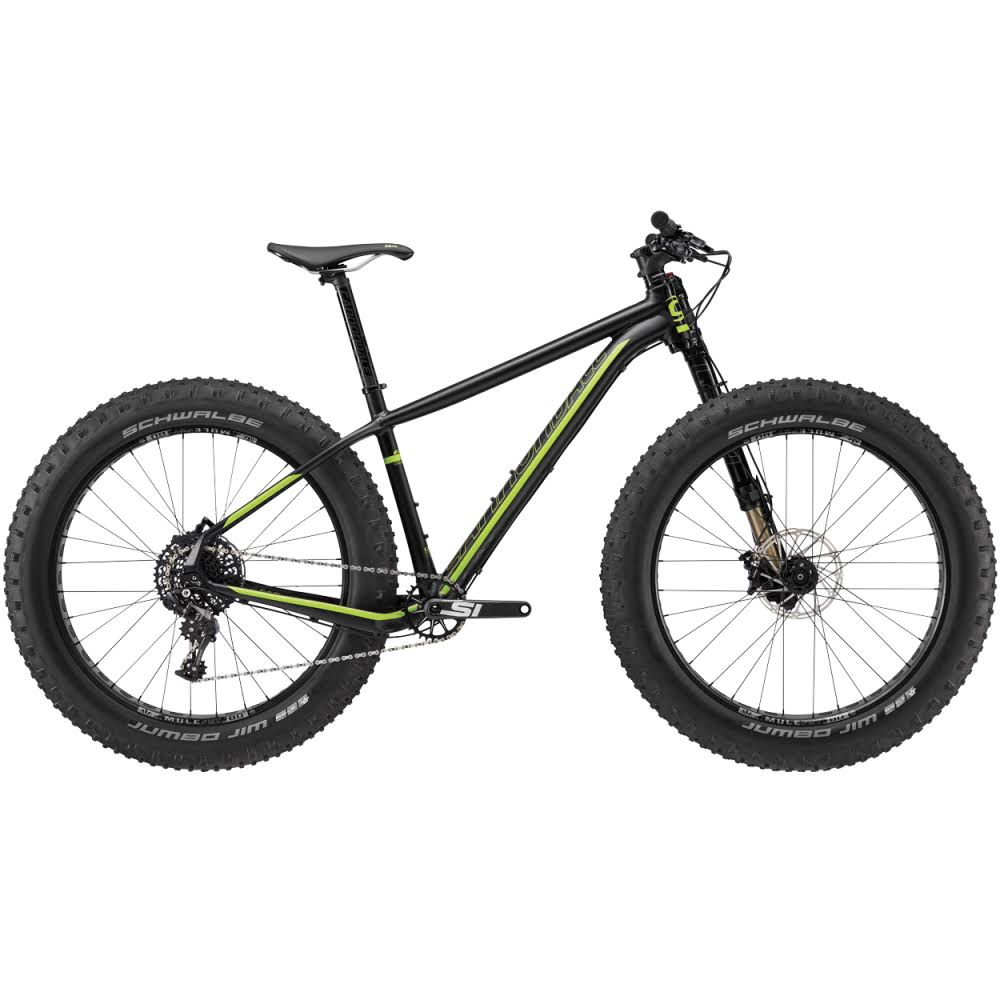 Cannondale Fat Caad Mountain Bike - Black and Green