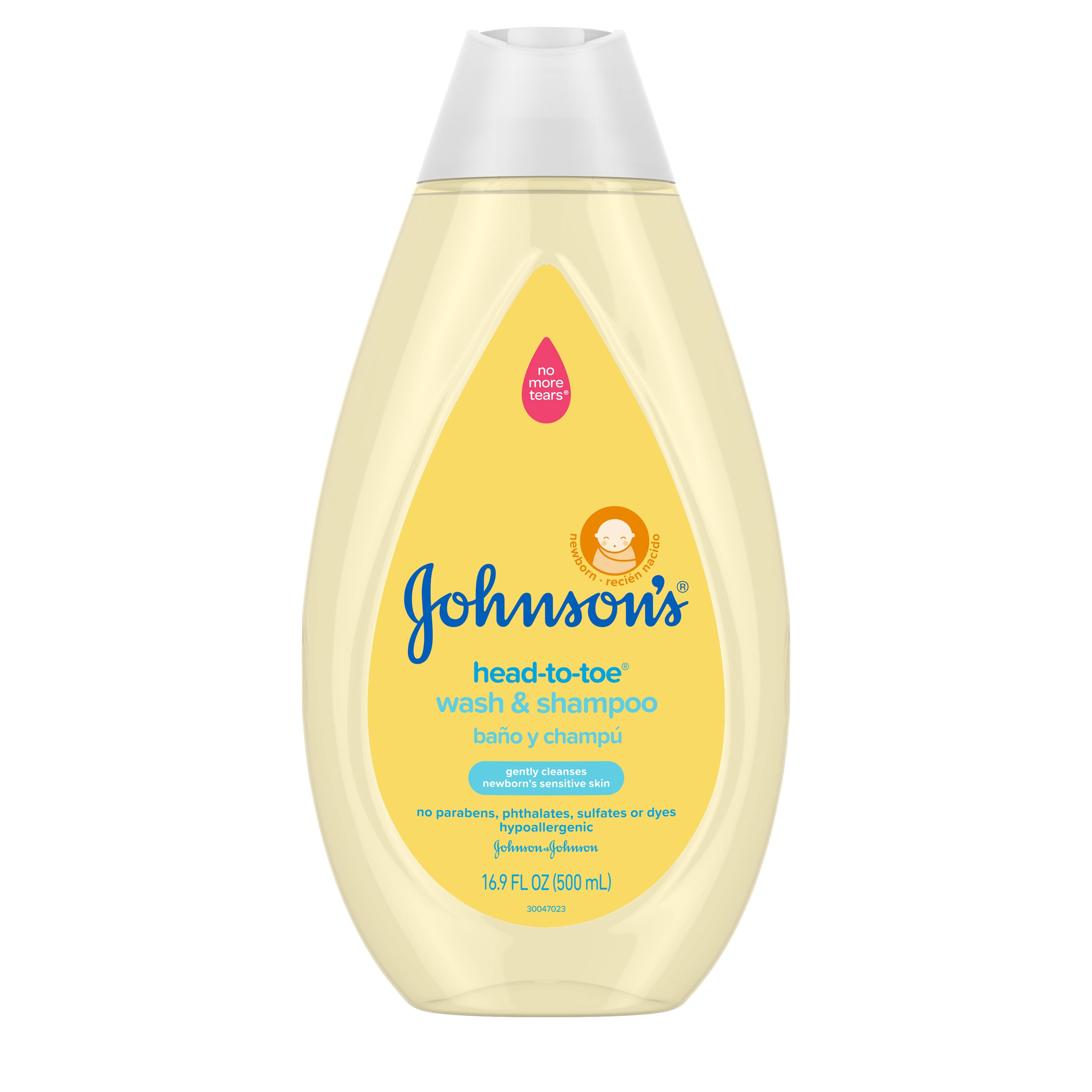 Johnson's Head-to-toe Wash & Shampoo - 500ml