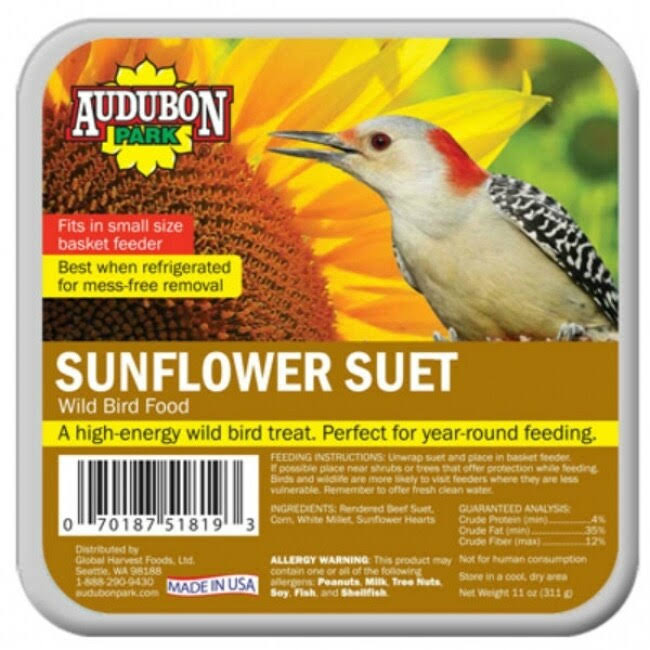Global Harvest Foods Sunflower Suet - 11oz