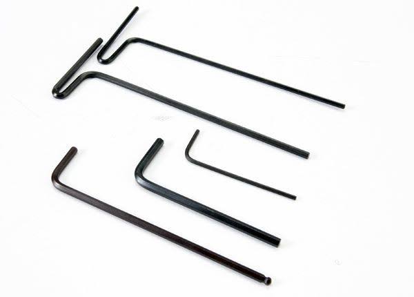 Traxxas Hex Wrenches - 1.5mm, 2mm, 2.5mm and 3mm Ball