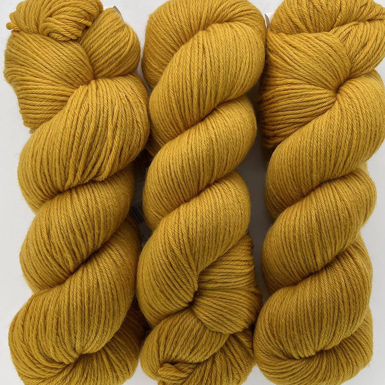 Cascade Yarns Heritage 6 - Golden Yellow (5752) 100g (3.5oz) 75% Merino Wool 25% Nylon
