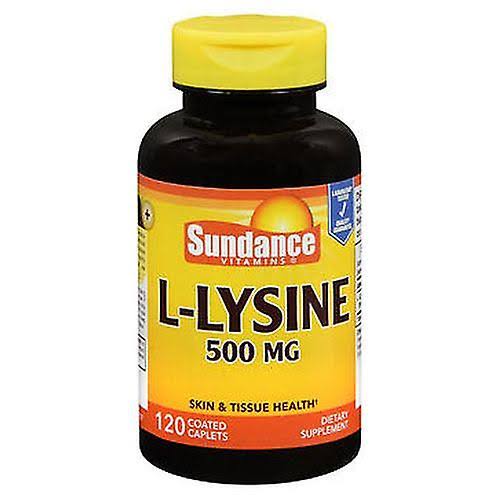 Sundance L-lysine Dietary Supplement - 120 Quick-Release Capsules, 500mg
