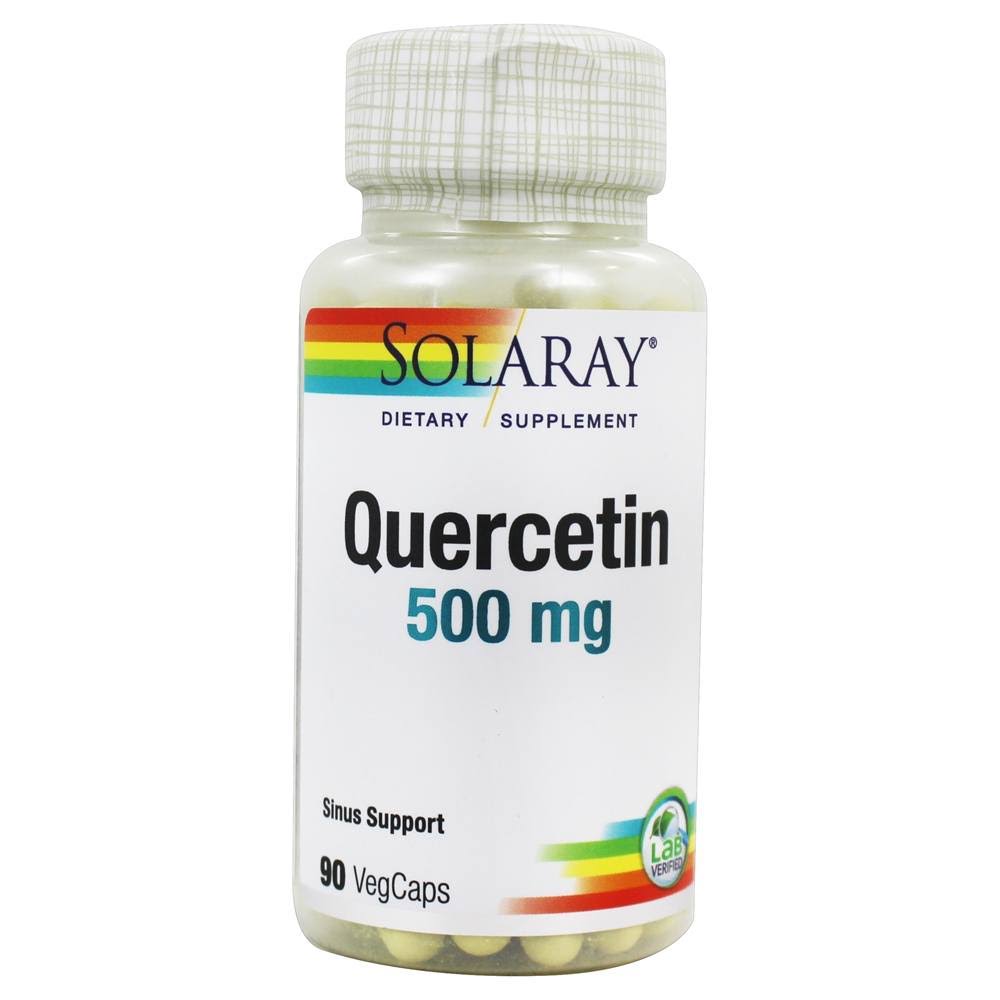 Solaray Non-Citrus Quercetin - 500mg, 90 Capsules