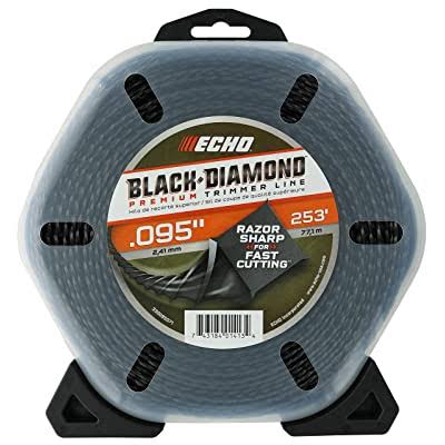 Echo Black Diamond Trimmer Line - 0.095" x 253'