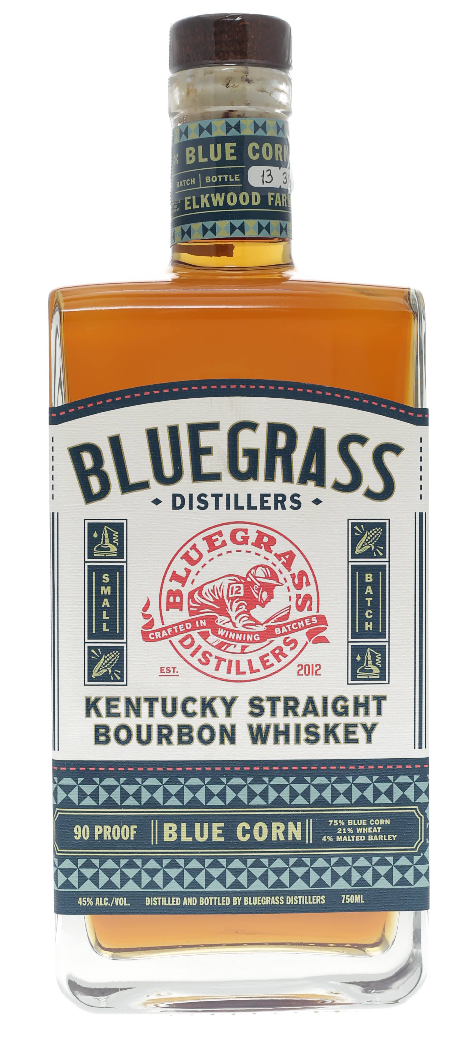 Bluegrass Distillers Kentucky Straight Blue Corn Bourbon Whiskey 750ml