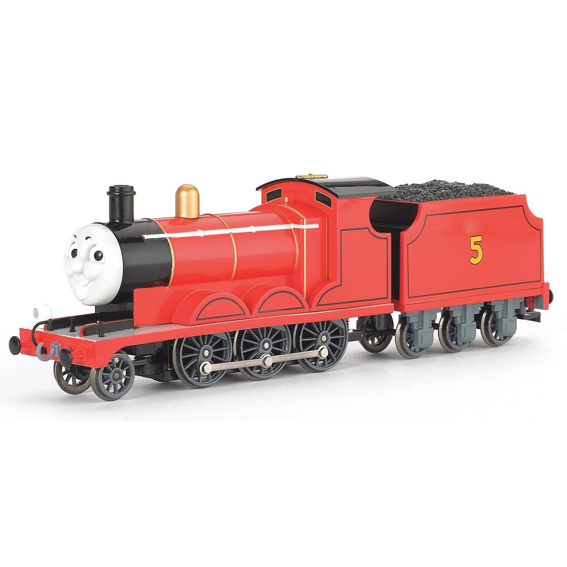 Bachmann Trains Thomas and Friends James The Red Engine Locomotive with Moving Eyes