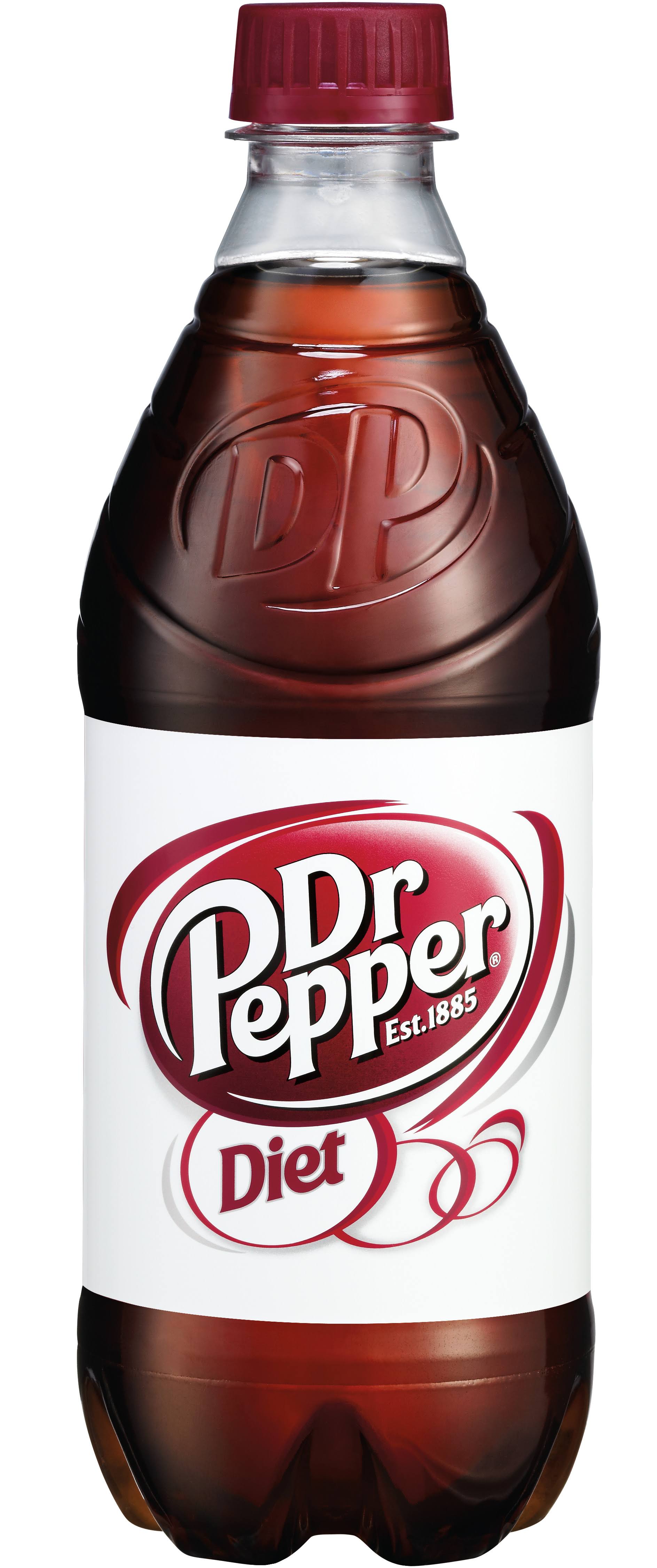 Dr. Pepper Soda - Diet, 20oz