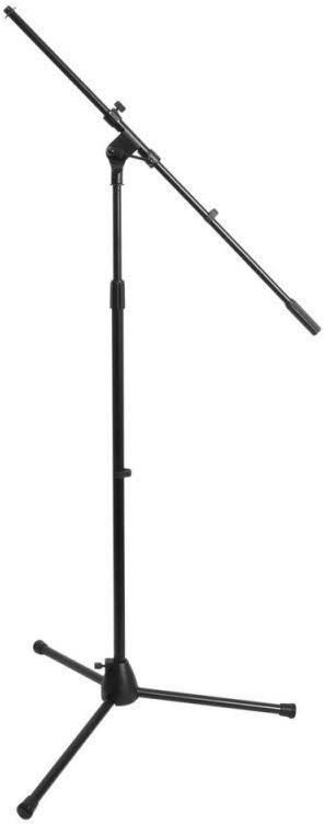 On Stage Tripod Boom Microphone Stand - Black