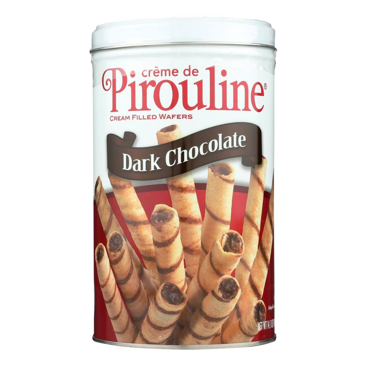 Pirouline Dark Chocolate Filled Rolled Wafers Crème - 14oz