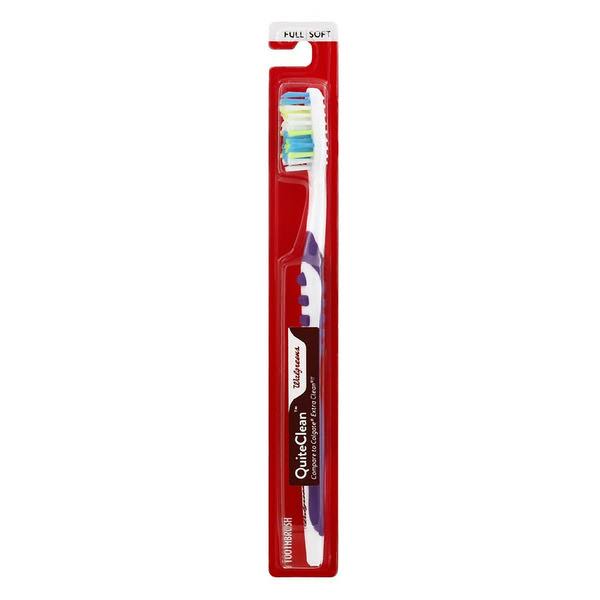 Walgreens Full Soft Quite Clean Toothbrush