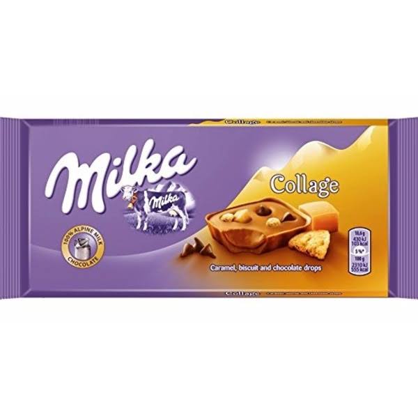 Milka Collage Alpine Milk Chocolate - 3.28 oz