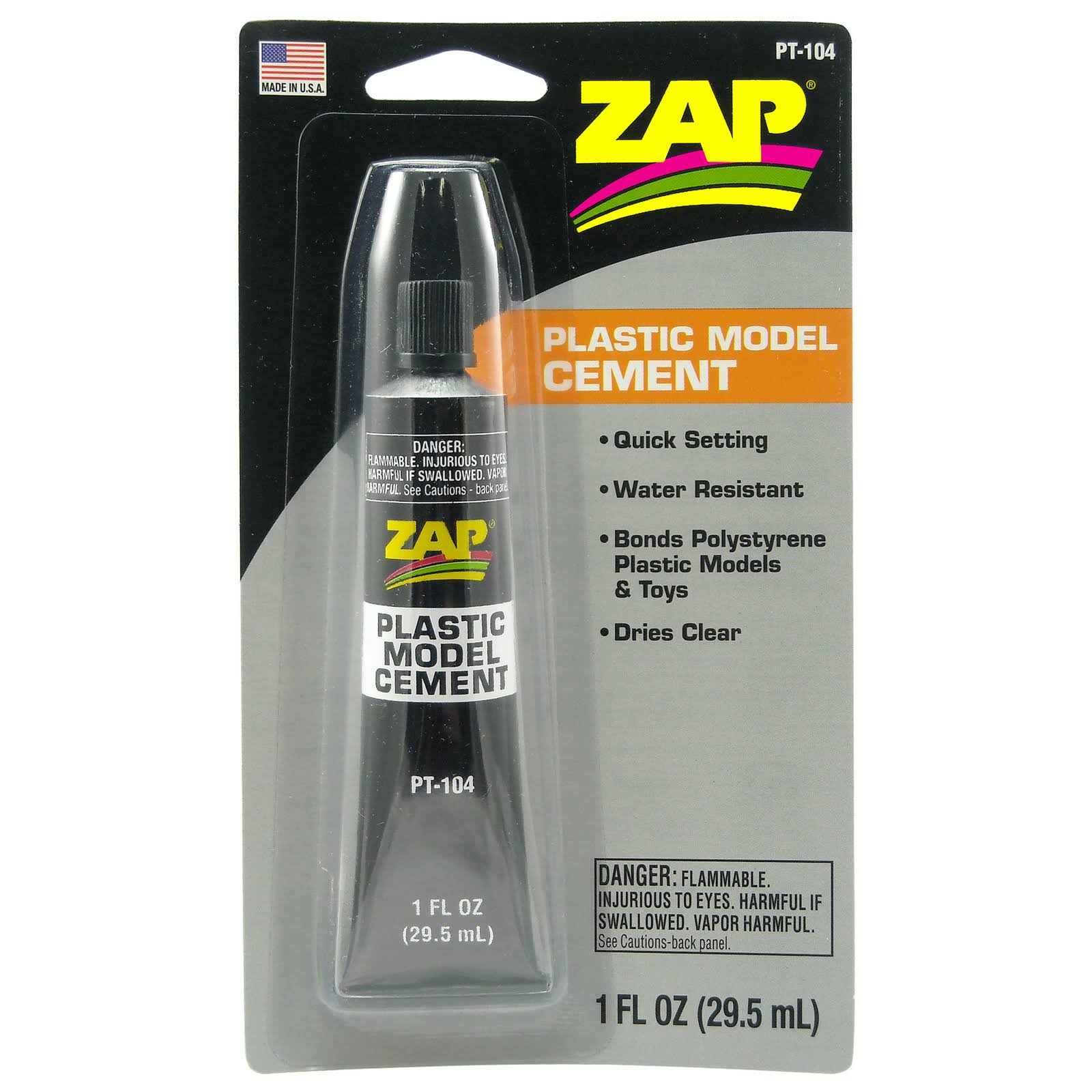 Zap Plastic Model Cement - 29.5ml