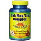Nature's Life Calcium Magnesium Zinc Complex - 100 Tablets
