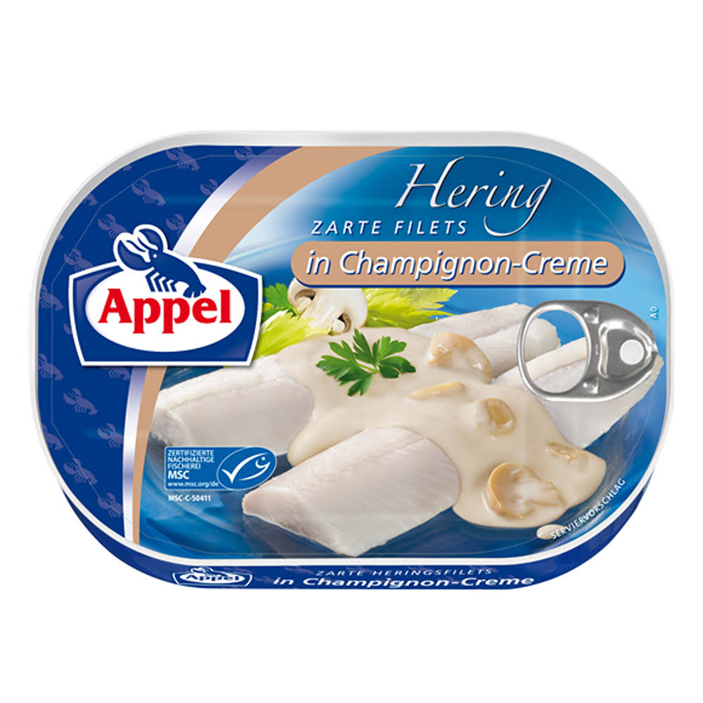 Appel Herring Fillets - Champignon Sauce, 200g