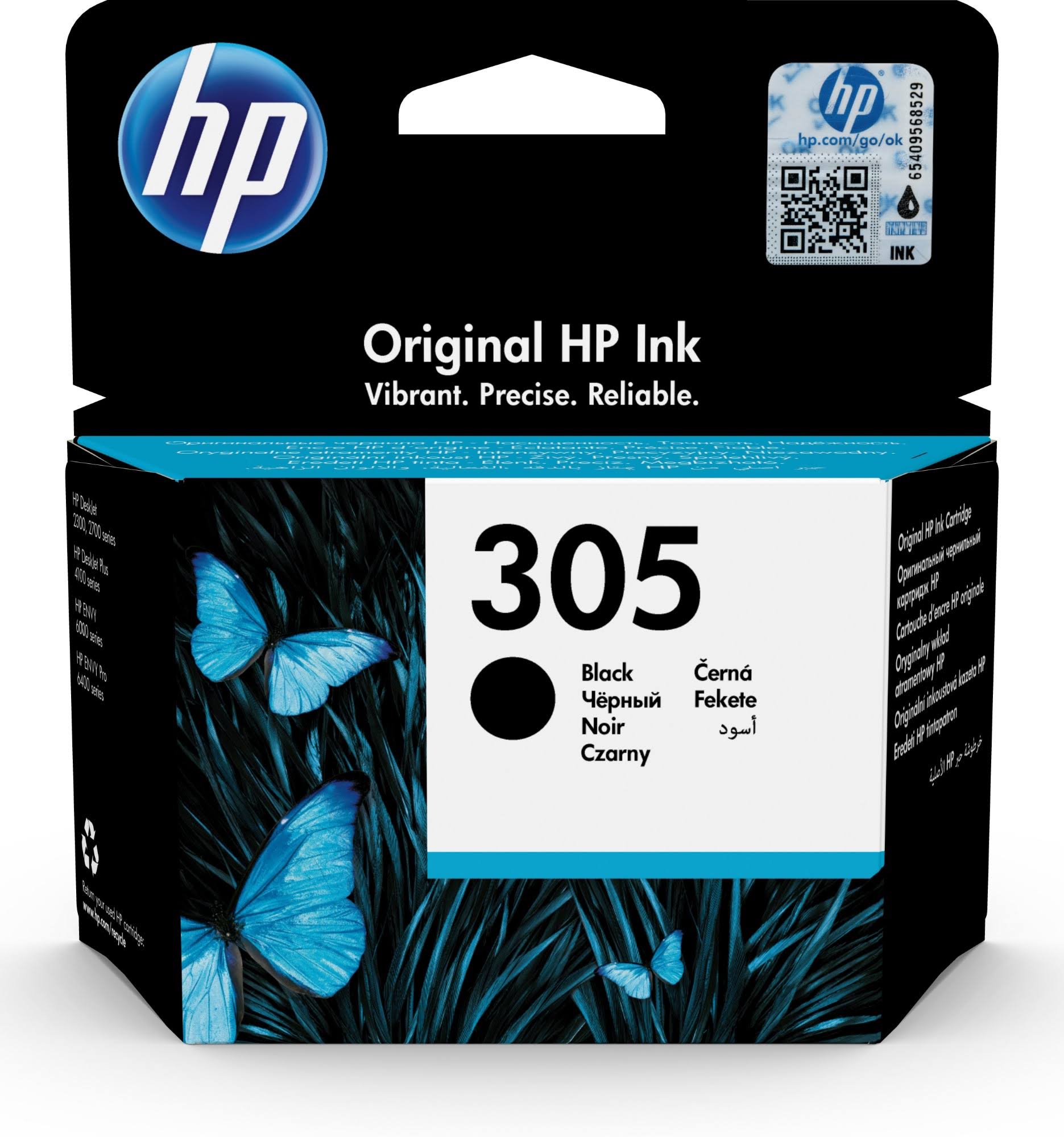 HP 305 Black Ink Cartridge Original 3YM61AE