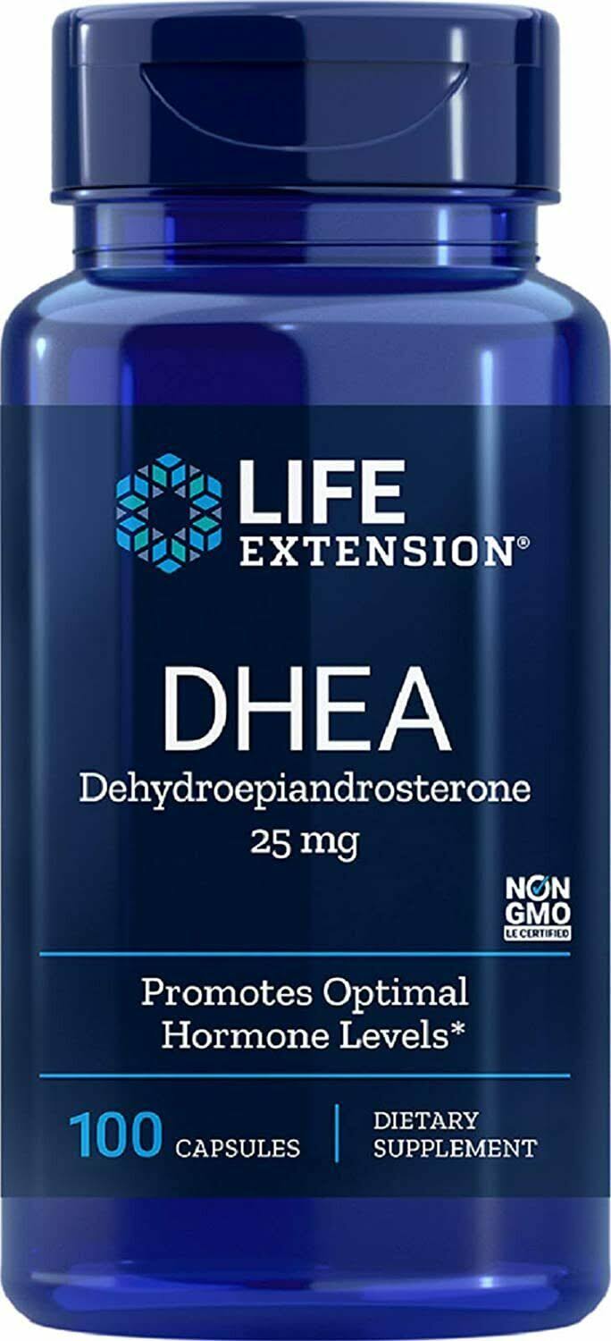 Life Extension Dhea - 25mg x 100 Caps
