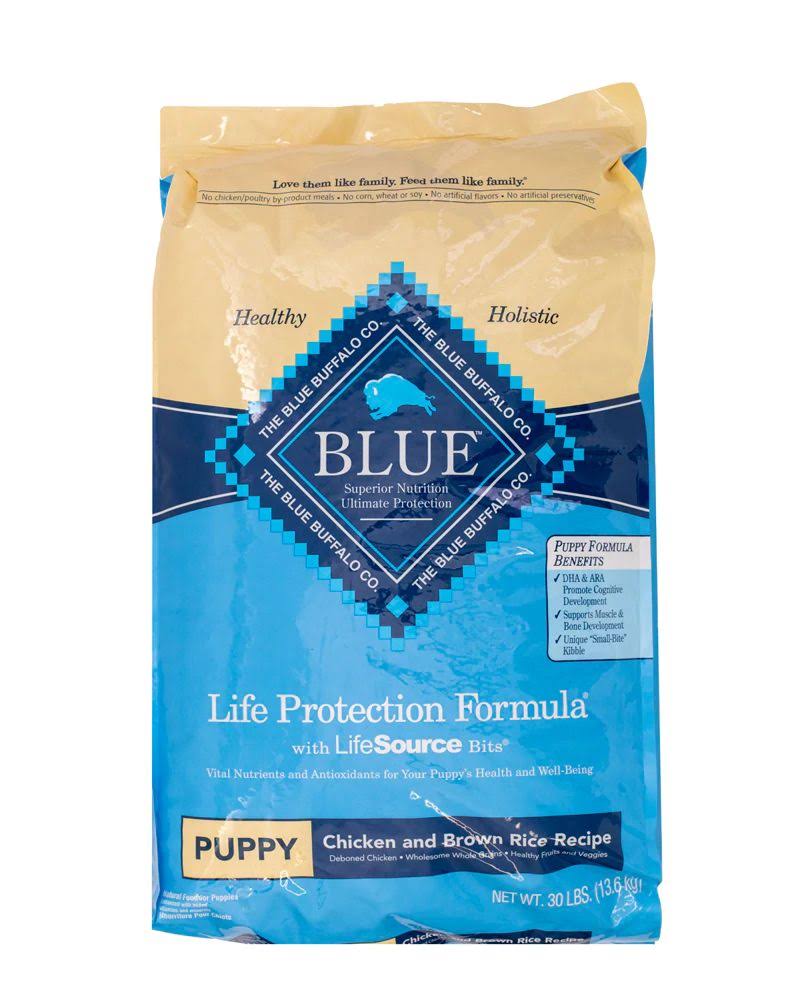 Blue Buffalo Life Protection Dry Puppy Food - Chicken & Brown Rice, 30 lb