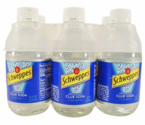 Schweppes Club Soda - 10oz, x6