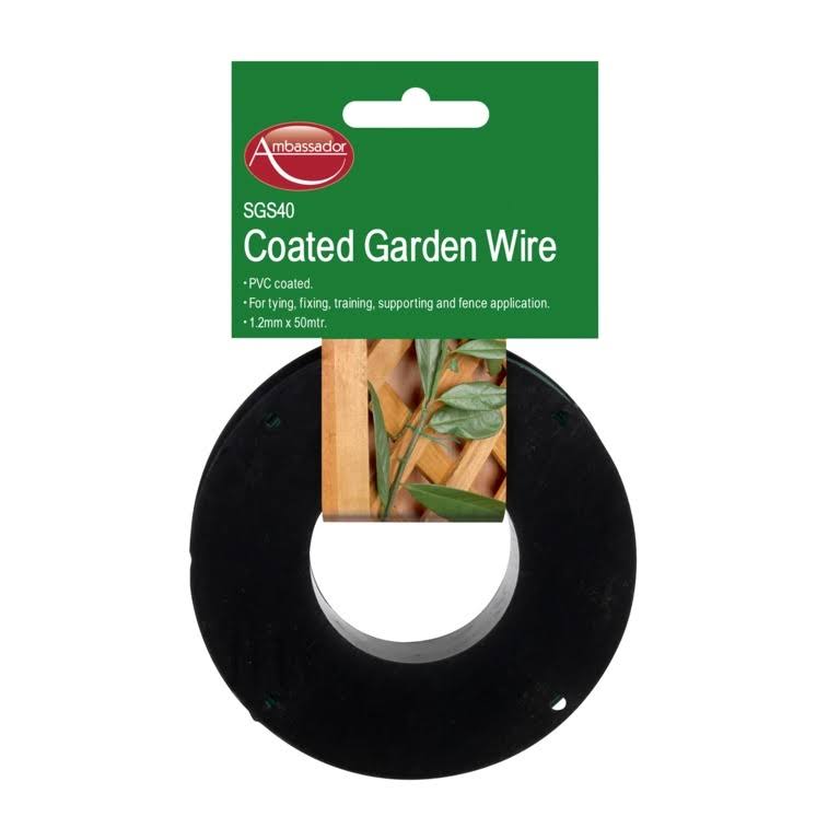 Supagarden Pvc Coated Garden Wire - 1.2mm x 50m
